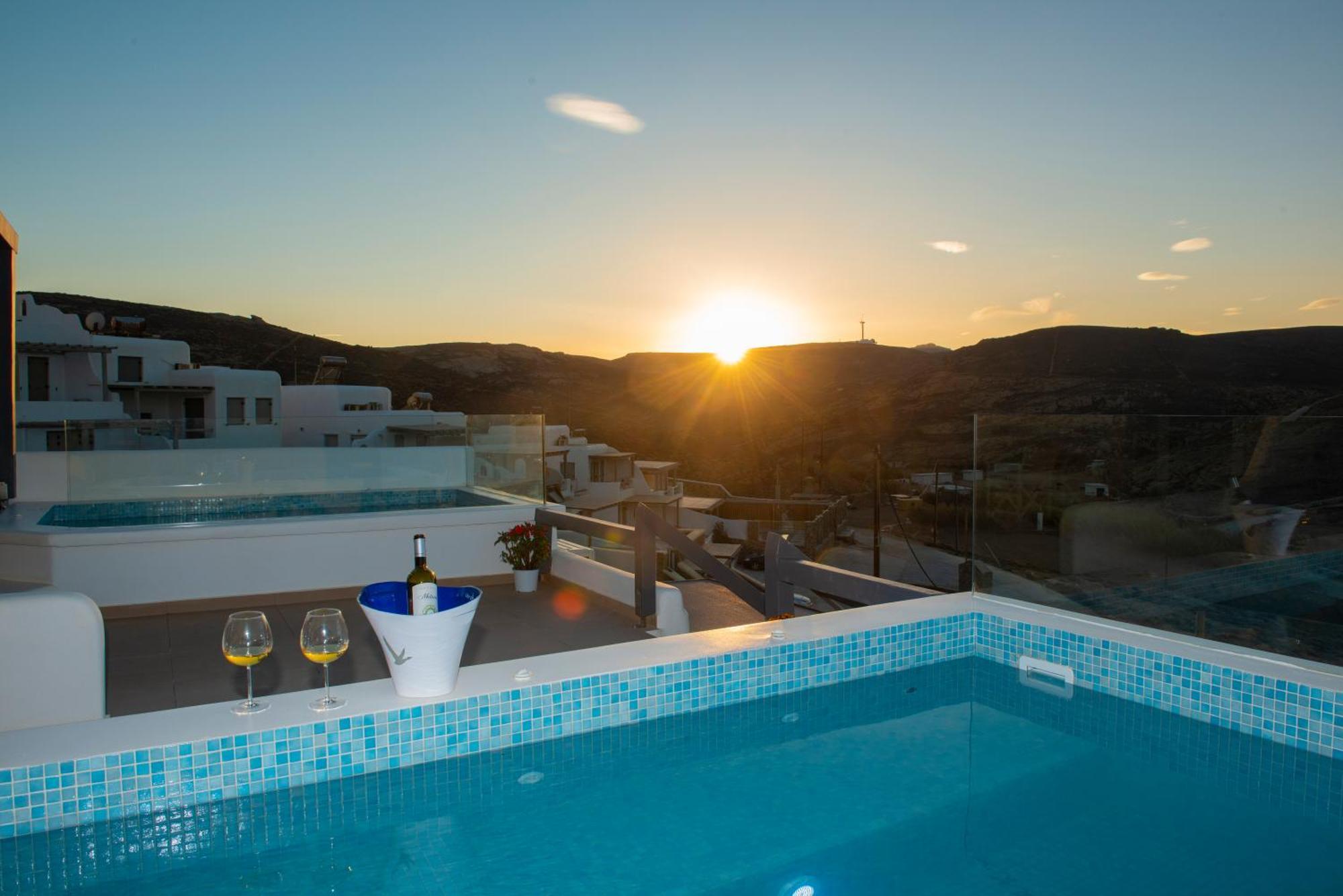 Myrsini'S Luxury Suites Merchia Mykonos Town Eksteriør billede