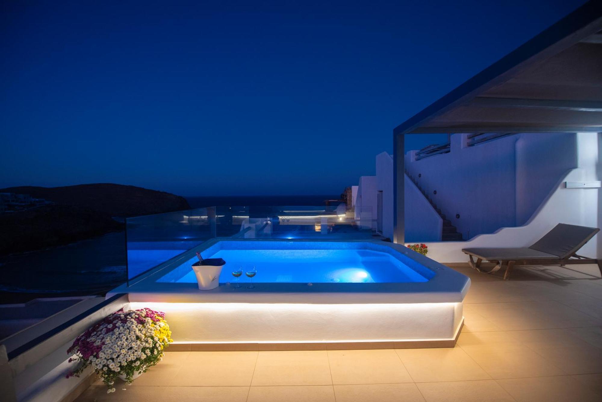 Myrsini'S Luxury Suites Merchia Mykonos Town Eksteriør billede